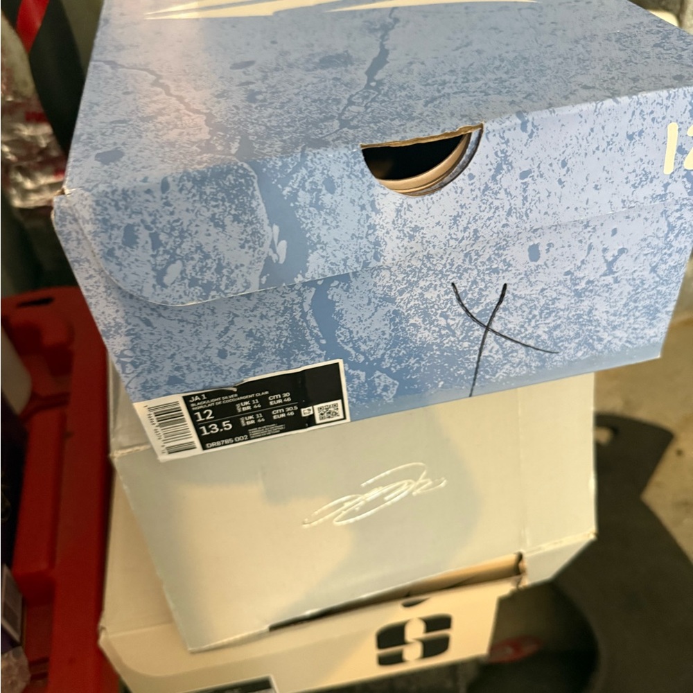 Nike Athletic Shoes - Blue and White